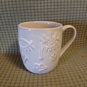 Starbucks 2016 Gray Siren Ceramic 11  oz Mug (010826B)
